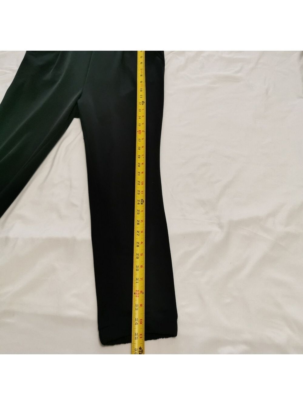 RW&CO Faux Wrap Tapered Leg Jumpsuit Black Small Petite (SP) - Picture 10 of 11